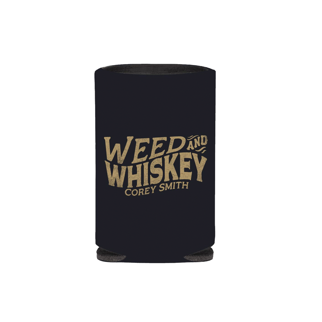 Weed And Whiskey Koozie